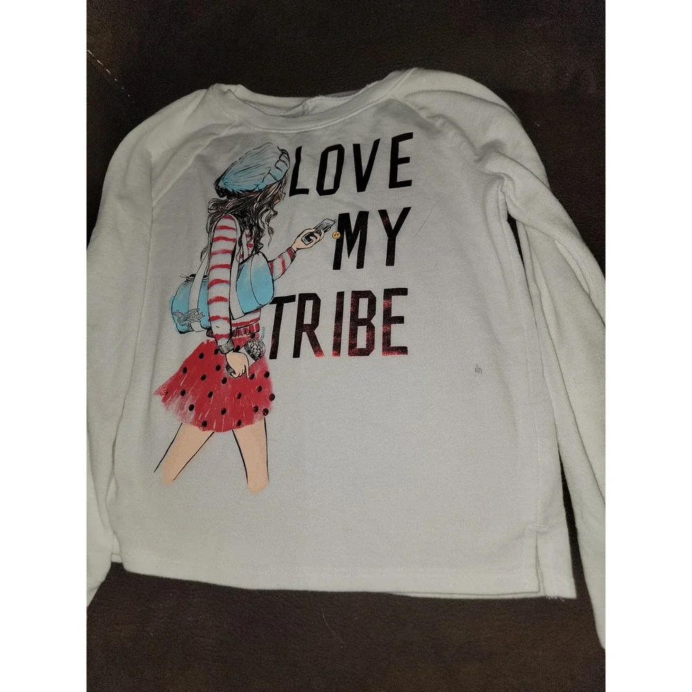 Justice love my‎ tribe back to school outfit top skort size 10